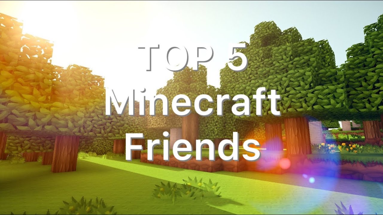 Top 5 Minecraft Friends! - YouTube
