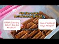 Cara membuat noga kelapa lengkap tutorial 