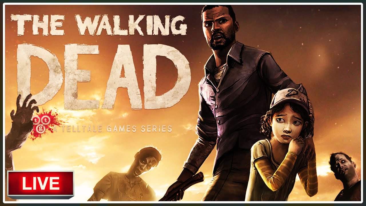 🔴I'm not crying, you're crying | S1:E3-4 | Telltale: The Walking Dead LIVE | Interactive Streamer