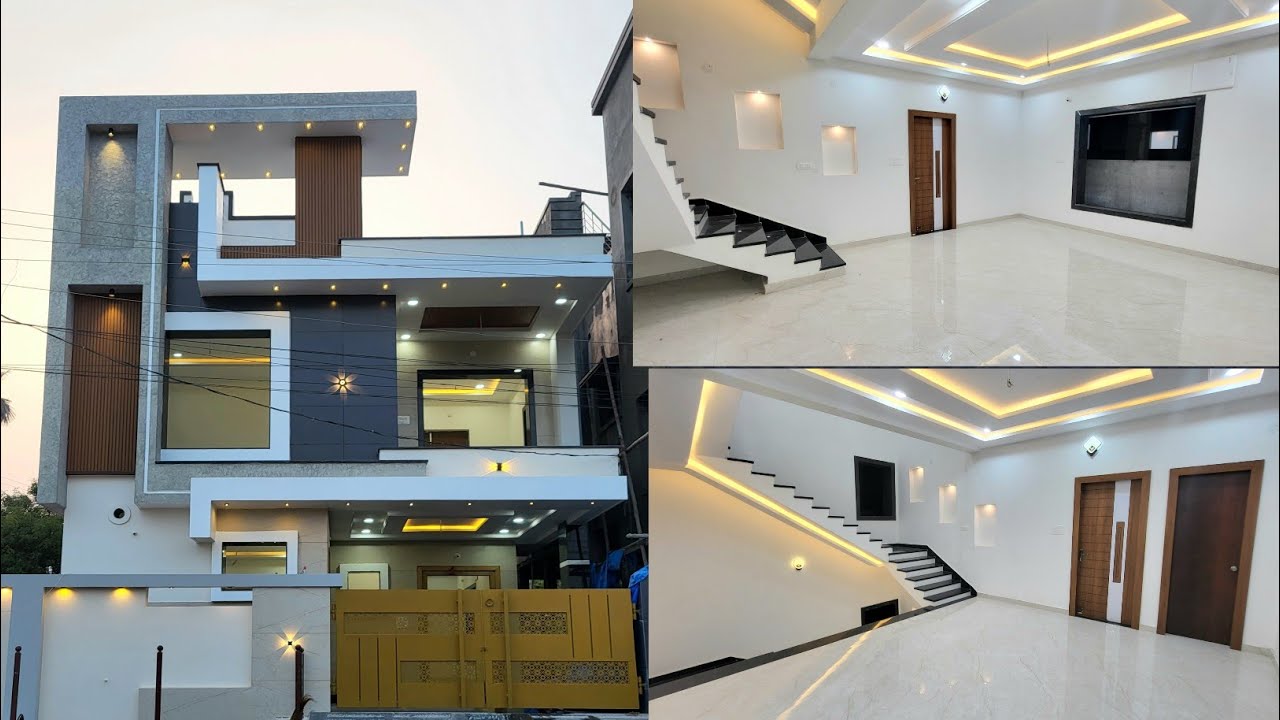 200 SqYds| 30x60| East face| New Luxury Duplex House for sale in Hyderabad| 4 BHK Villa | Sainikpuri
