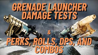 Heavy Grenade Launcher DPS Tests: Edge Transit & Cataphract Tests & How Good Are They? | Destiny 2