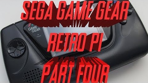 Sega Game Gear RetroPi Raspberry PI 3 Build - Part 4 - Sound and Power Board Integration