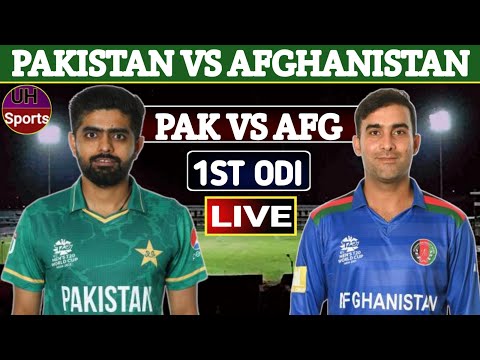 PAK Vs AFG Live | Pakistan Vs Afghanistan 1st ODI Match Live Score &amp; Commentary | 2nd Innings