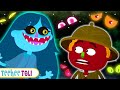 Aao Chale Ghost Camp Par + Spooky Scary Nursery Rhymes In Hindi | Teehee Toli