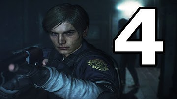 Resident Evil 2 Remake Leon S Kennedy Walkthrough Part 4 - No Commentary Playthrough (PS4)