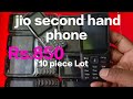jio second hand mobile 10 piece Lot Rs.8500 February 11, 2024 WhatsApp:7620242821
