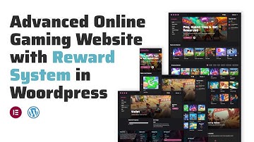 How to Create Online Gaming Website with Reward System in Wordpress | Wordpress tutorial 2025