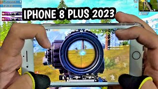 IPHONE 8 PLUS IN 2023 🔥 PUBG MOBILE | livik map Full Hotdrop 🔥