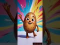 “आलू 🥔 नाचतोय! 😄💃Clap 👏 Jump 🤸 Fun 🎉”#KidsSong #Aloo #KidsVideo #Fun #Rhymes