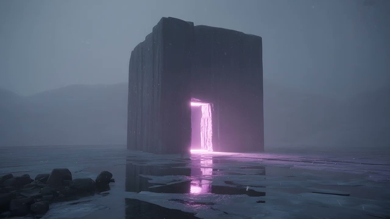 Sci Fi Ambient – The Purple Portal Monolith