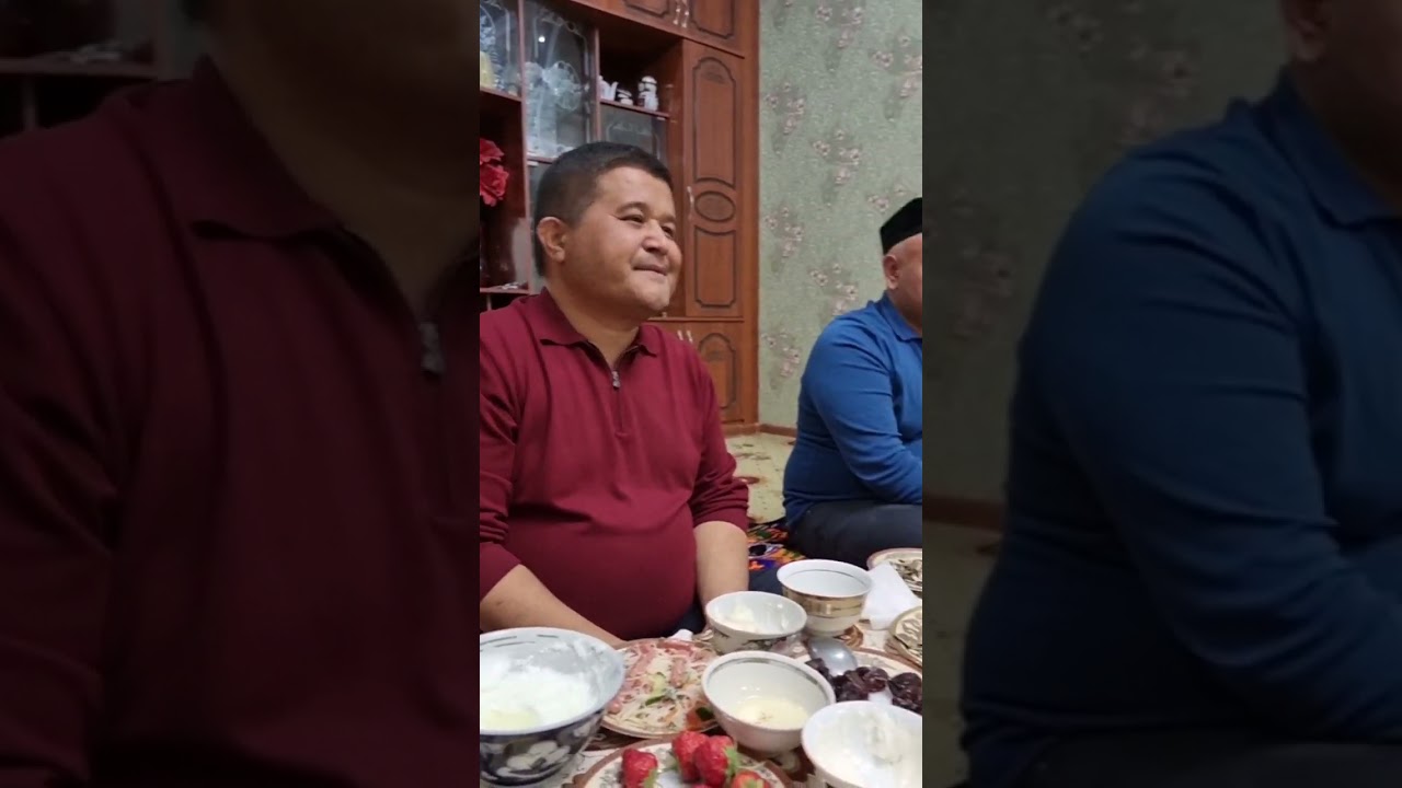 Muhammadjon Marupov Qadrdonlar davrasida iftorlik