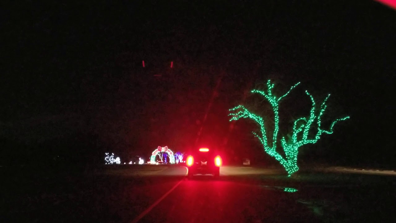 Bull run christmas lights 2020, Virginia YouTube