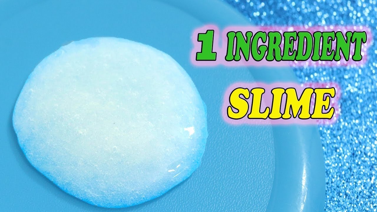 HAZ SLIME CON SHAMPOO 💦 SIN PEGAMENTO 1 INGREDIENTES !