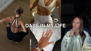 A Few Productive Days In My Life: Meal Prep, Gym, Routine, Life Updates and More ✨🤍