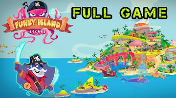 Escape Funky Island Walkthrough Full Game | All Puzzle Solutions & Ending