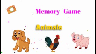 Animals| Memory GAME | Remember animals. Learn English for kids screenshot 4