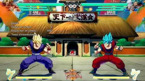 Goku SSJ BnB + No Spark Ki Blast Loop Restand + Full DHC