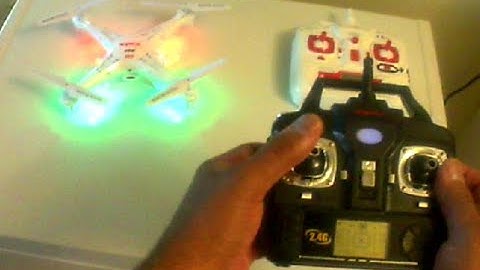 SYMA X5C-1 Quadcopter Calibrate & Reset Transmitter Easy Fix