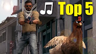 Top 5 CS:GO Songs (2016) @MineDatFunky