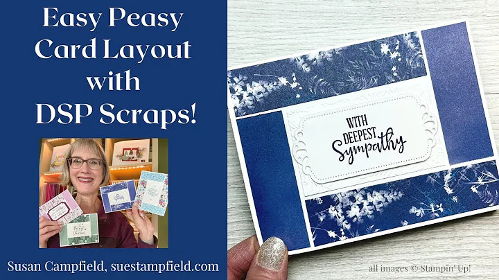 Easy Peasy Card Layout: Perfect For Scraps of Desi...