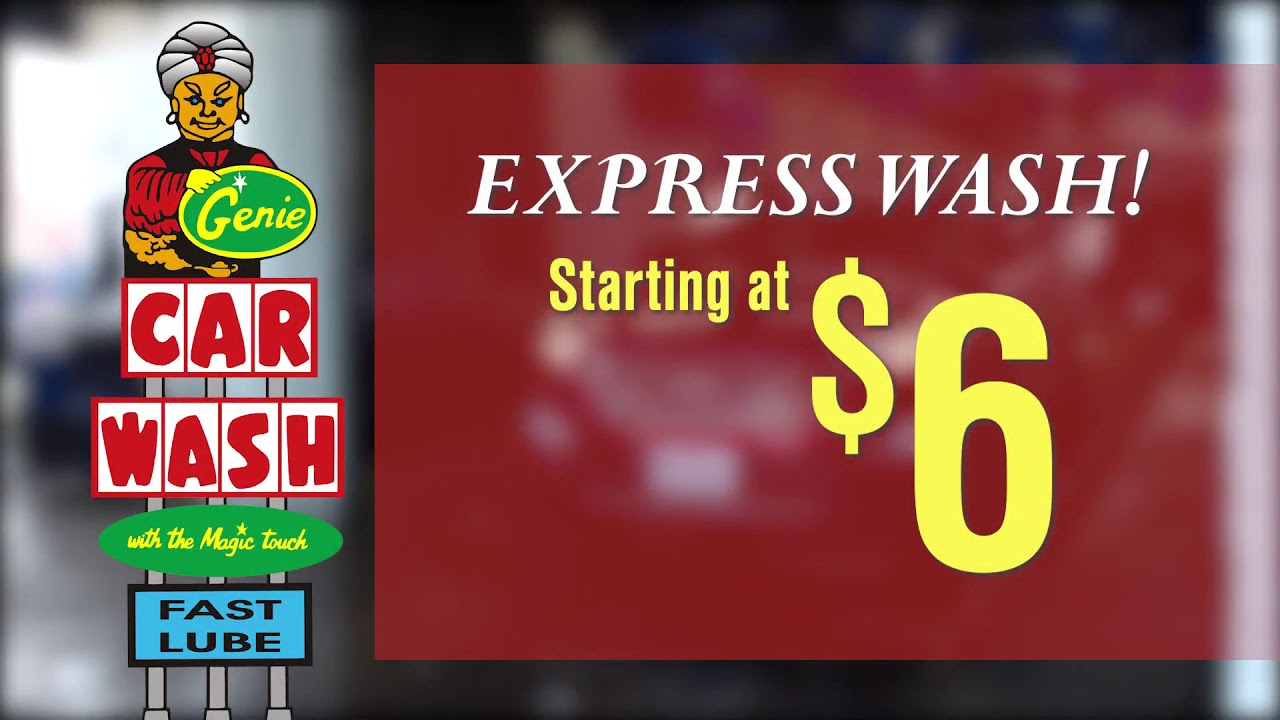 Express Wash Genie Car Wash 15 YouTube