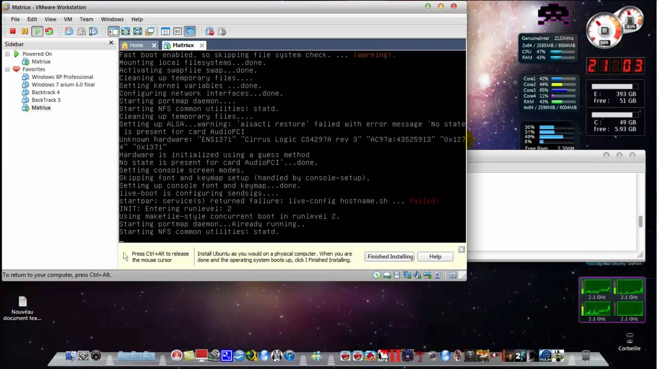 Tuto install Matriux