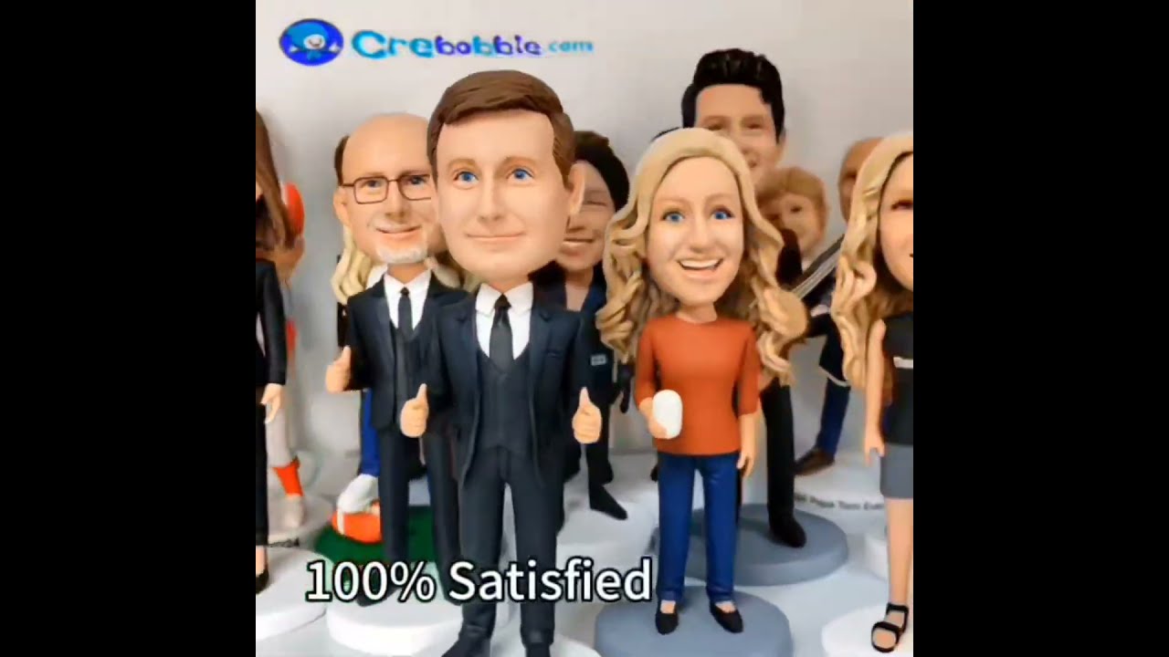 Custom Casual Bobbleheads Bulk Bobblehead Giftideas