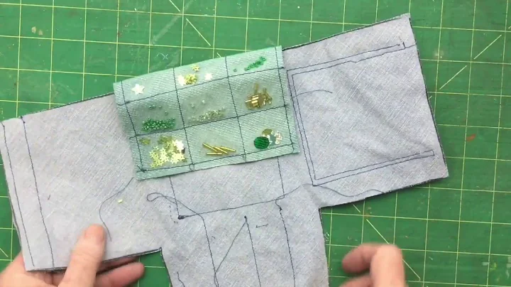 Making the fabric boxes as part of my Christmas Countdown