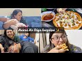 Mama ko diya surprise   mama say kari pizza ki farmaish   laibazeeshanvlogs