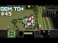 Warcraft 3 | Gem TD Plus #45 | A Casual Online Game using Early/Speedrunning Maze