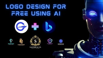 Watch How AI Creates a Unique Logo for Free | Bing Image Creator | Free AI Logo Generator