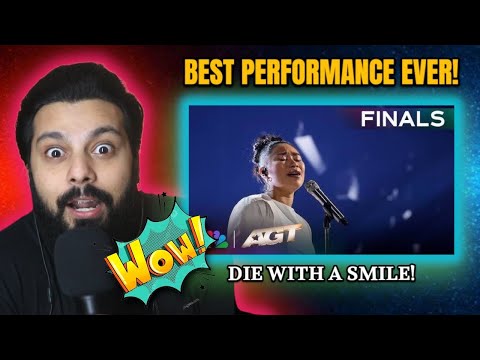 INDIAN REACTS to Jessica Sanchez Transforms “Die With A Smile” Into Pure MAGIC! | Finals | AGT 2025