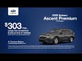 Subaru Ascent 05/03/2026 7348346