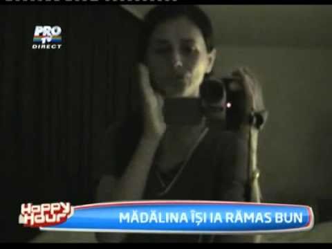 Madalina Manole s-a filmat în oglinda  inainte sa plece dintre noi