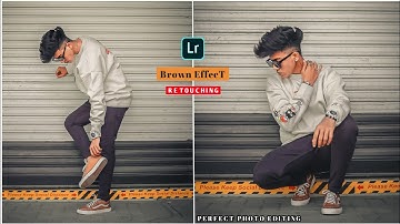 How To Edit Moody Brown Effect In Lightroom | Lightroom Editing | Lightroom Mobile Tutorial |
