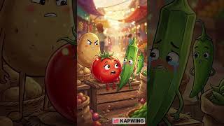 DDLJ Veggie Love Story 😳🥕 “Come… Take My Hand!” #shorts #viral #trending #ddlj #bollywood #lovestory