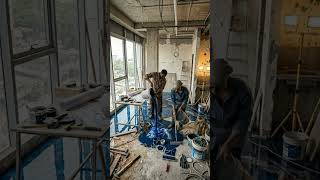 Luxury Metallic Epoxy Floor Transformation | Kachay Concrete se Modern Dream Home Tak