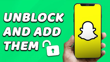 How To Unblock Someone On Snapchat And Add Them Back (EASY!)