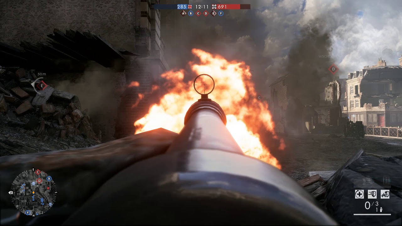 Thompson Annihilator |BATTLEFIELD 1| Operation Campaigns gameplay (no commentary)