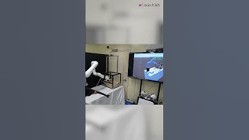 Simulation of Lump Iron Removal Robot Control#mechanicalengineering #robot #robotics #teleoperation