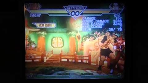 CvS2 - Sagat Combo Act #1