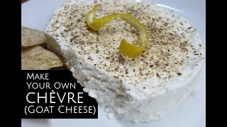 Make Your Own Goat Cheese Fast & Cheap by Mr. Spork's Hands 2,928 views 5 years ago 12 minutes, 11 seconds