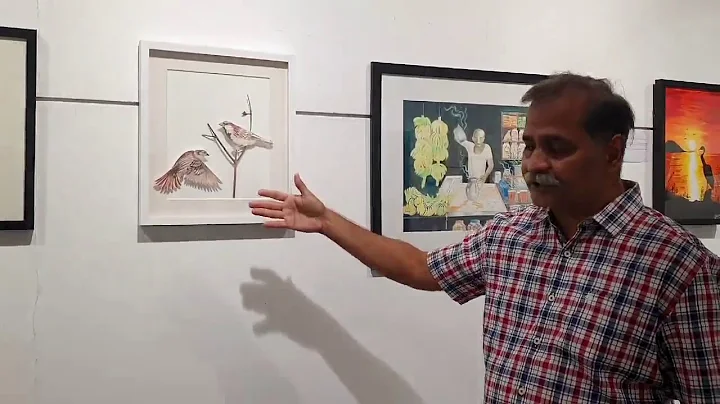Mukhote Group Show Laavnya2 Artist Asit Vyas's wor...