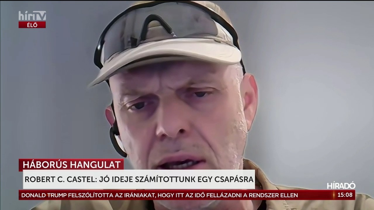 Robert C. Castel: Jó ideje számítottunk egy csapásra - HírTV