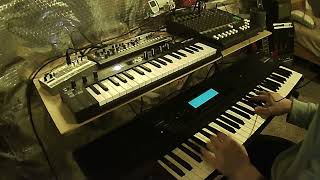 Synth jam #61 // korg 01wfd // Keystep 37