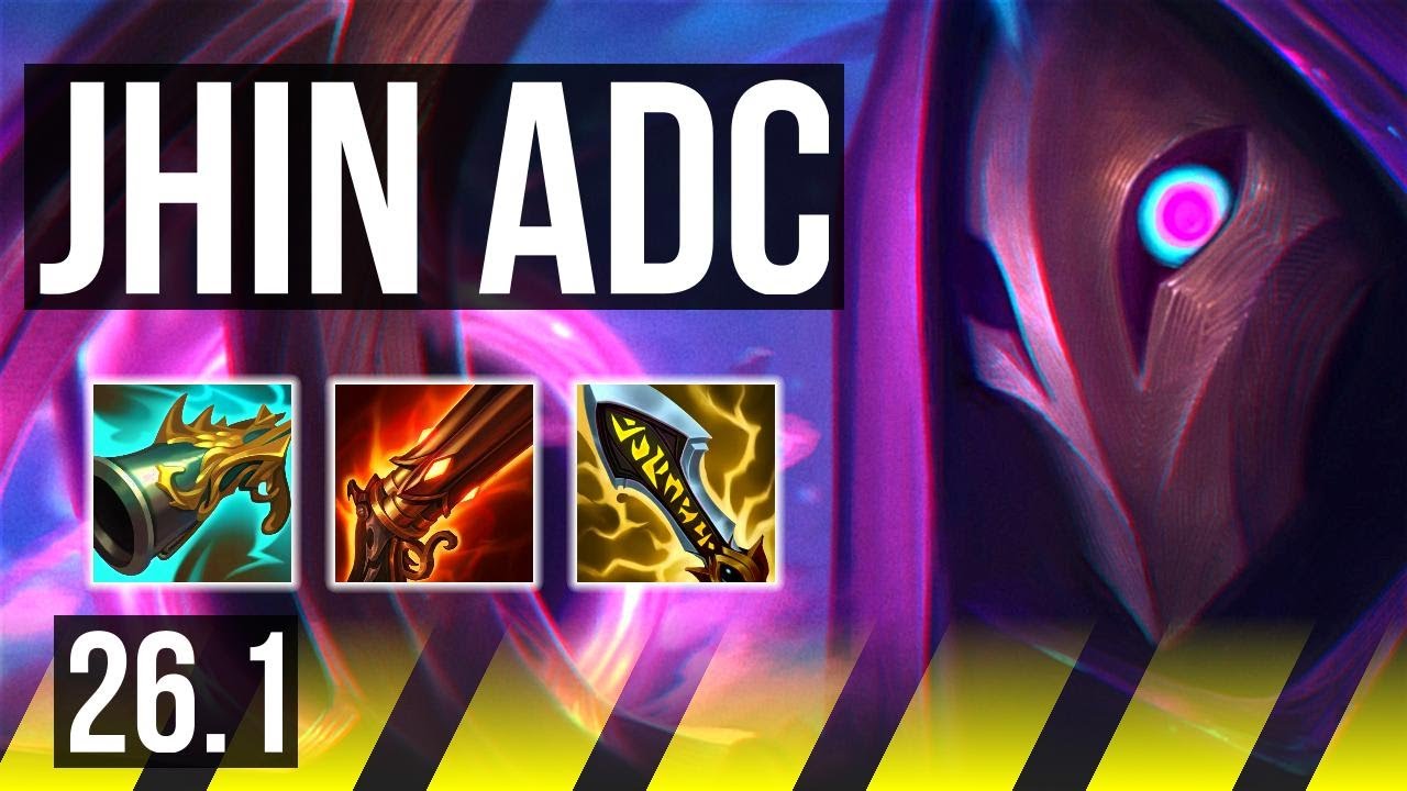 JHIN & Leona vs YUNARA & Hwei (ADC) | Good KDA: 16/1/10 | KR Master | 26.1