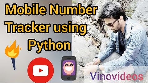 Mobile Number Tracker Using Python