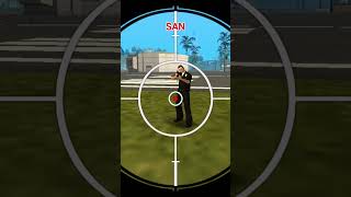 What happens if you shoot directly at a gun with a sniper in GTA games? #gta #gaming #shorts