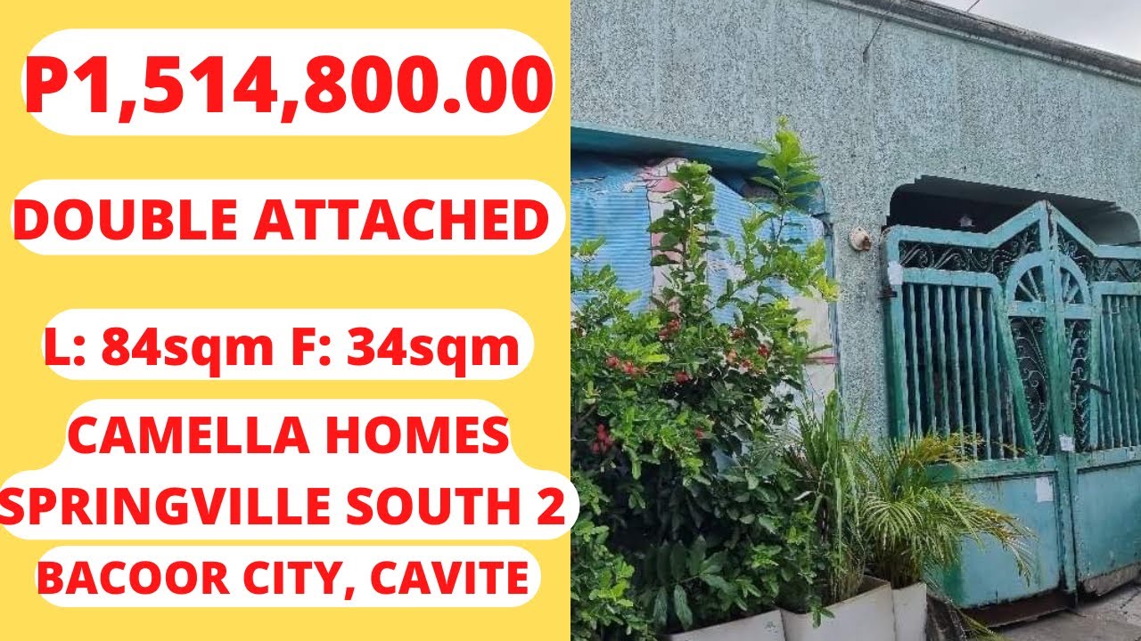 CAMELLA HOMES SPRINGVILLE SOUTH 2 PAGIBIG FORECLOSED PROPERTY