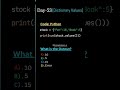 day - 53 basic python test your coding skills #70dayschallenge #vairalvideo #coding #python